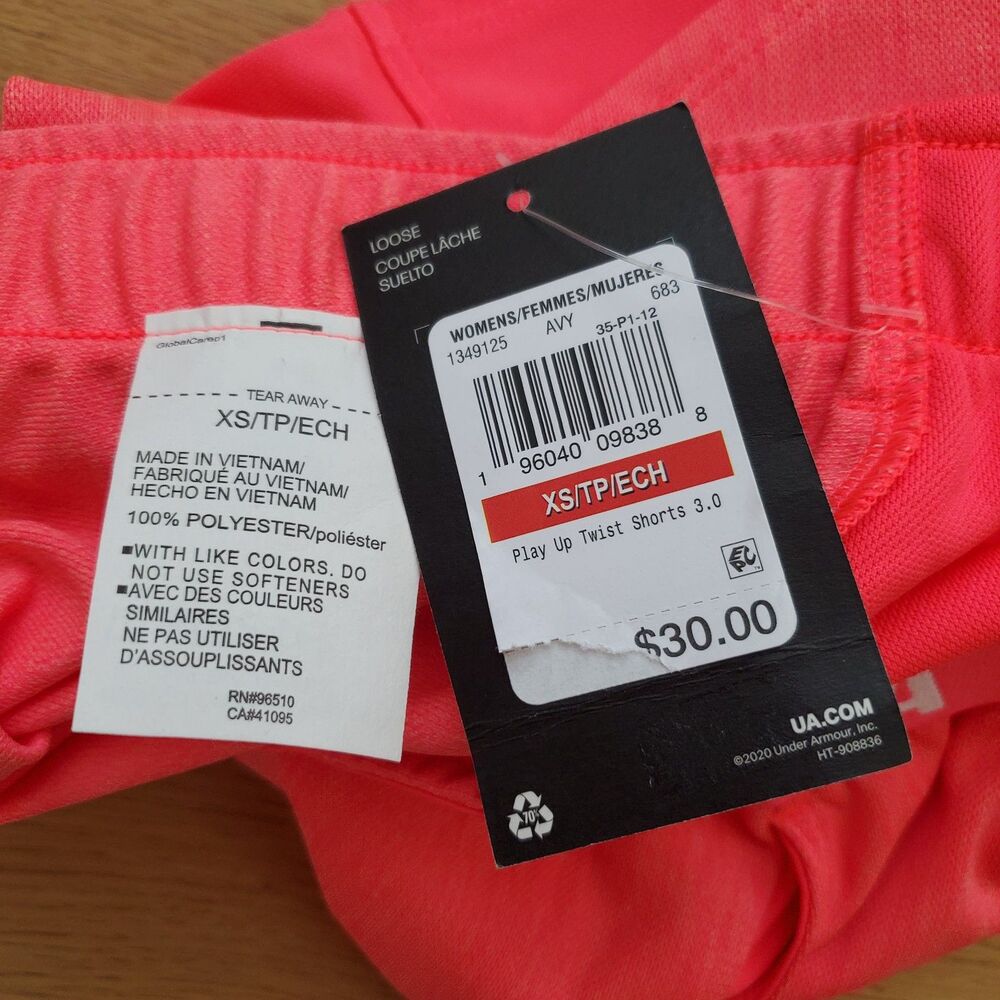 NEW Under Armour Pink Athletic Shorts - Picture 8 of 10
